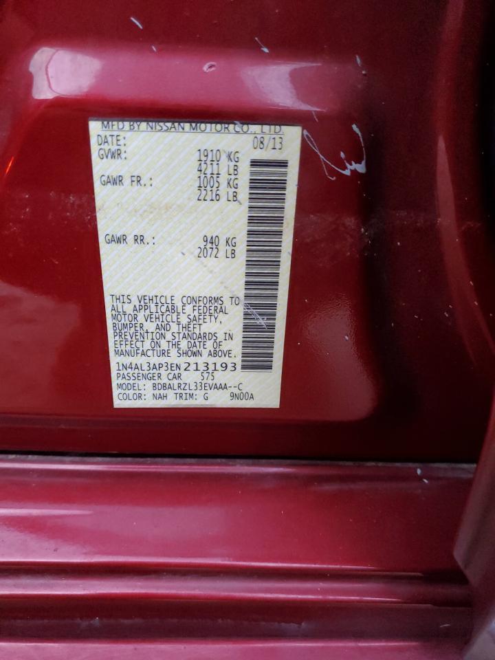2014 NISSAN ALTIMA