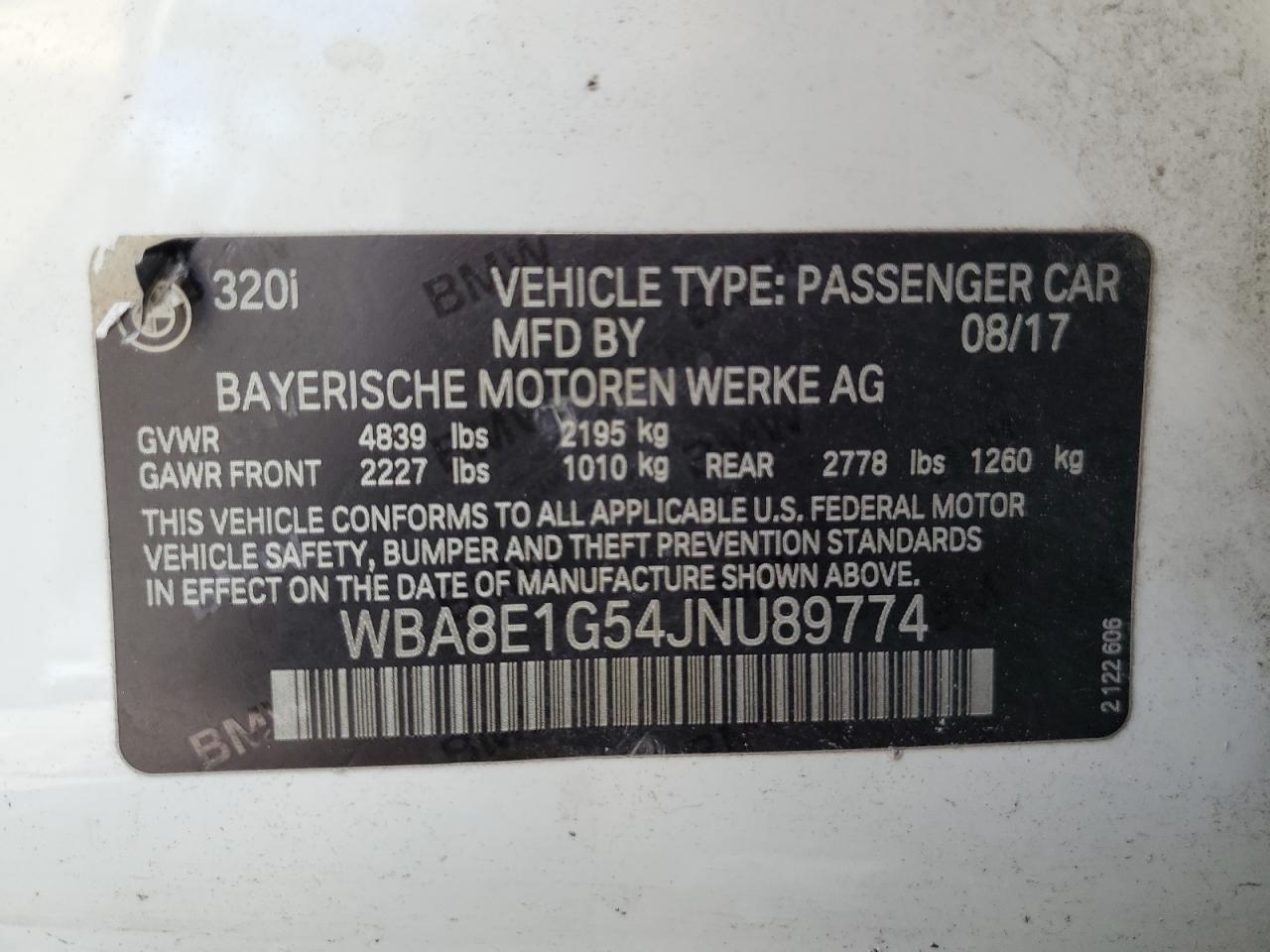 2018 BMW 3 SERIES