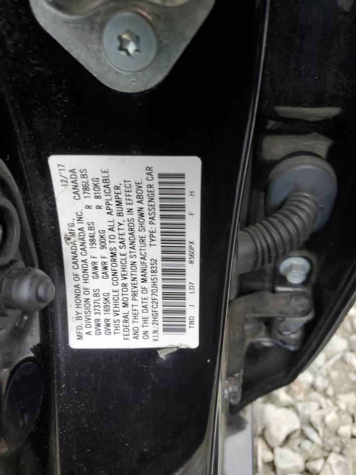 2018 HONDA CIVIC
