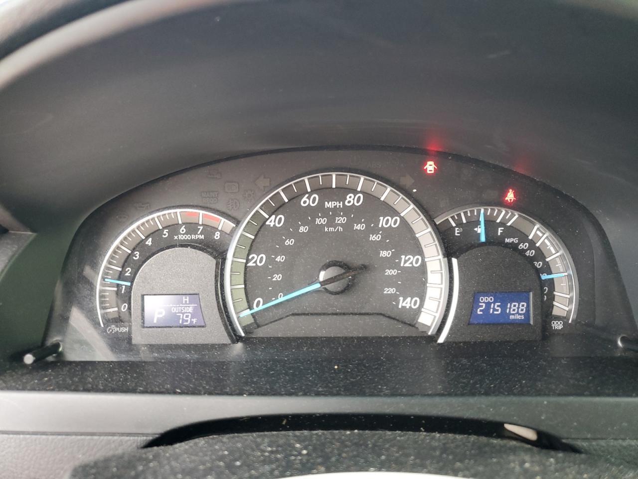2012 TOYOTA CAMRY