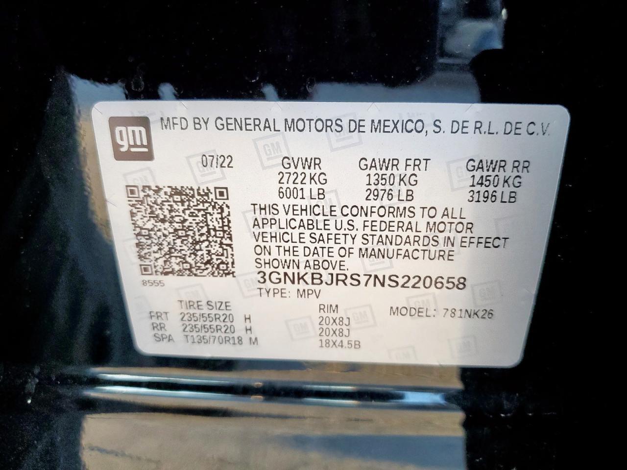 2022 CHEVROLET BLAZER