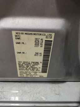 2018 NISSAN ALTIMA