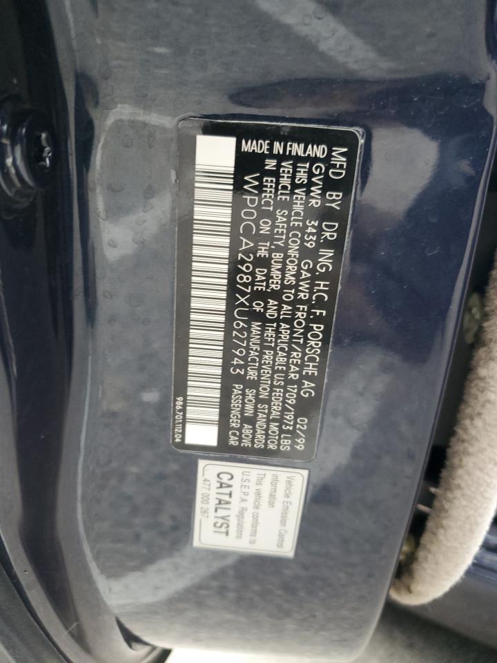 1999 PORSCHE Boxster