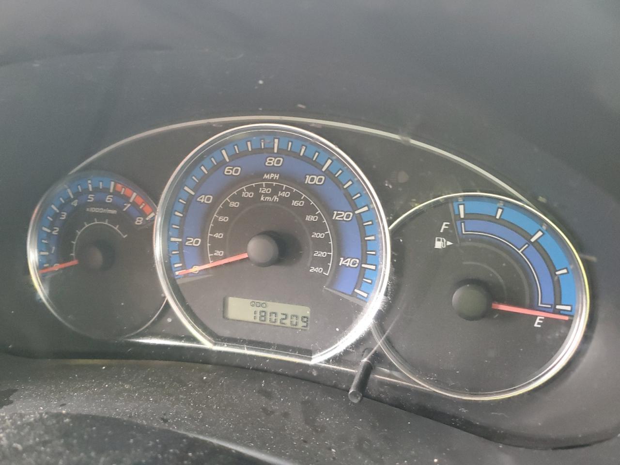 2009 SUBARU FORESTER