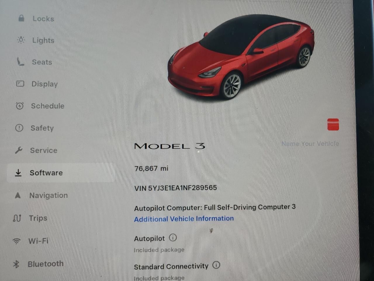 2022 TESLA MODEL 3