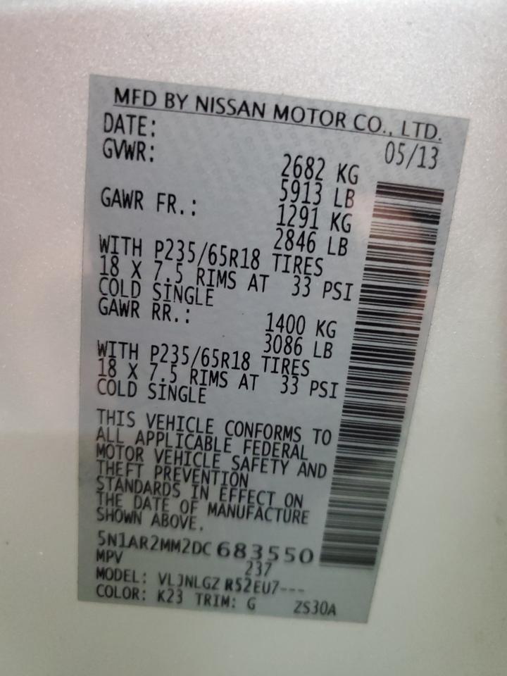 2013 NISSAN PATHFINDER