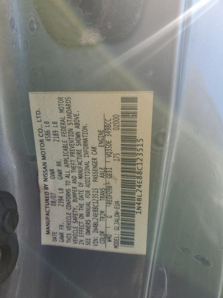 2008 NISSAN ALTIMA