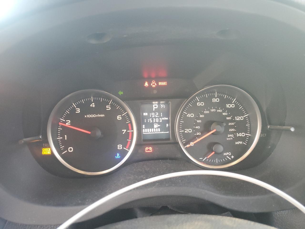 2016 SUBARU IMPREZA