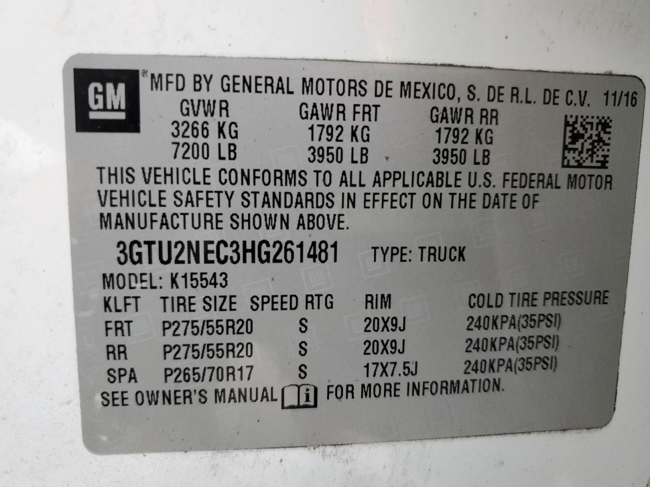 2017 GMC Sierra