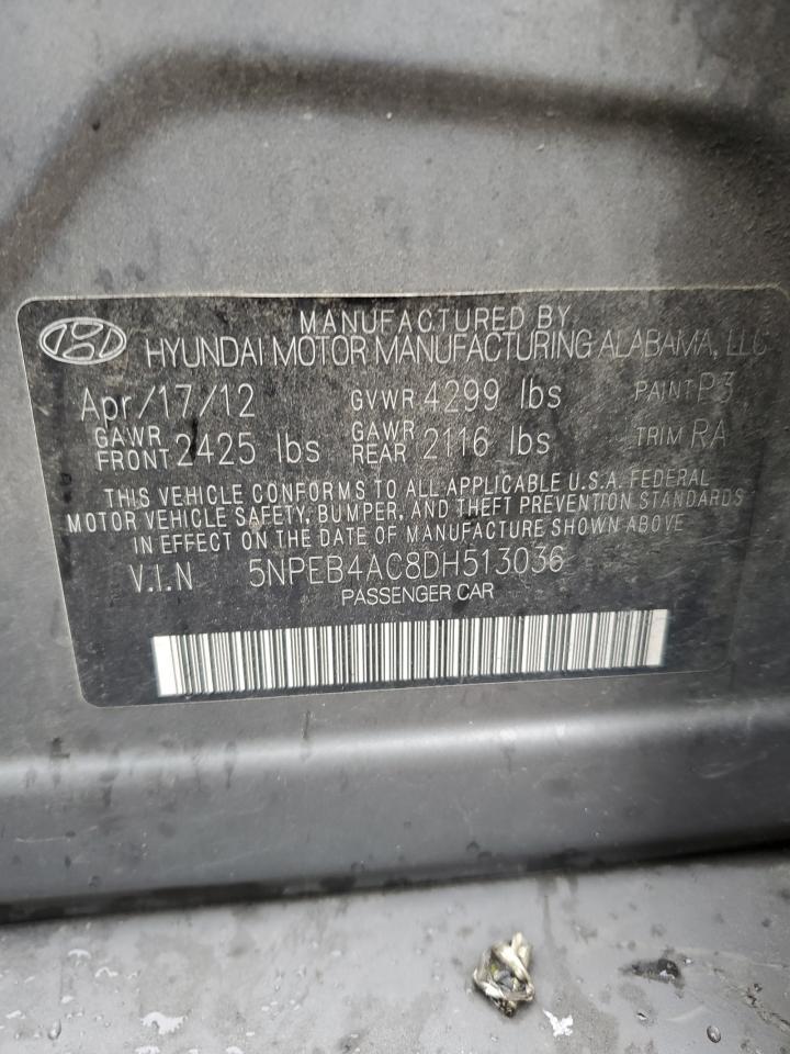 2013 HYUNDAI SONATA