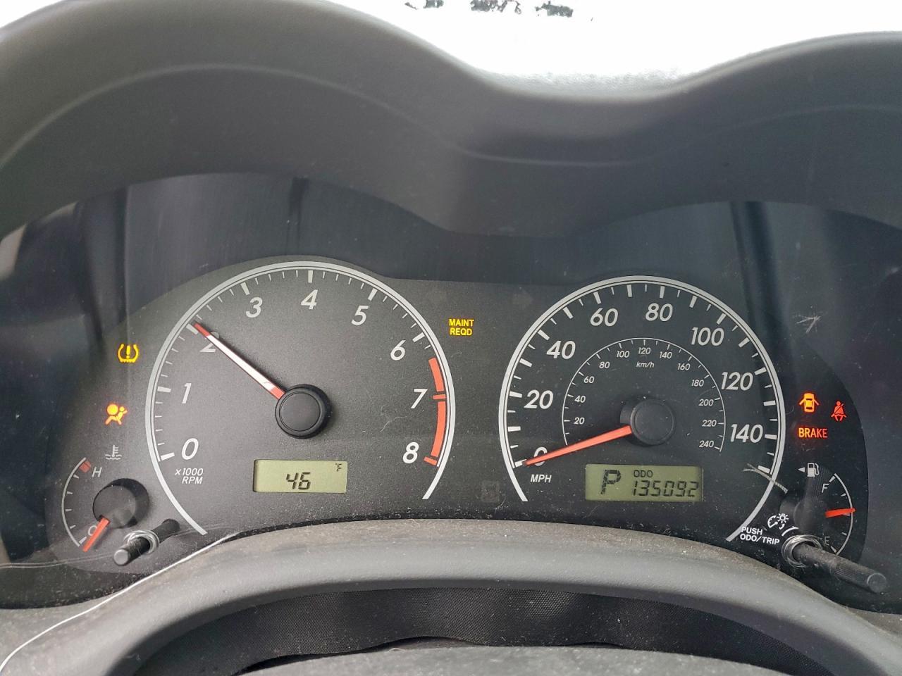 2010 TOYOTA COROLLA