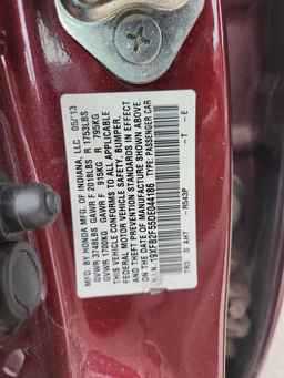 2013 HONDA CIVIC