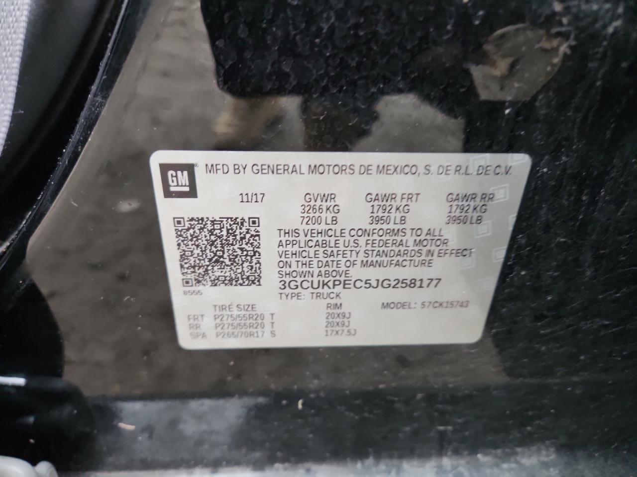 2018 CHEVROLET Silverado