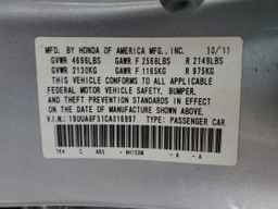 2012 ACURA TL
