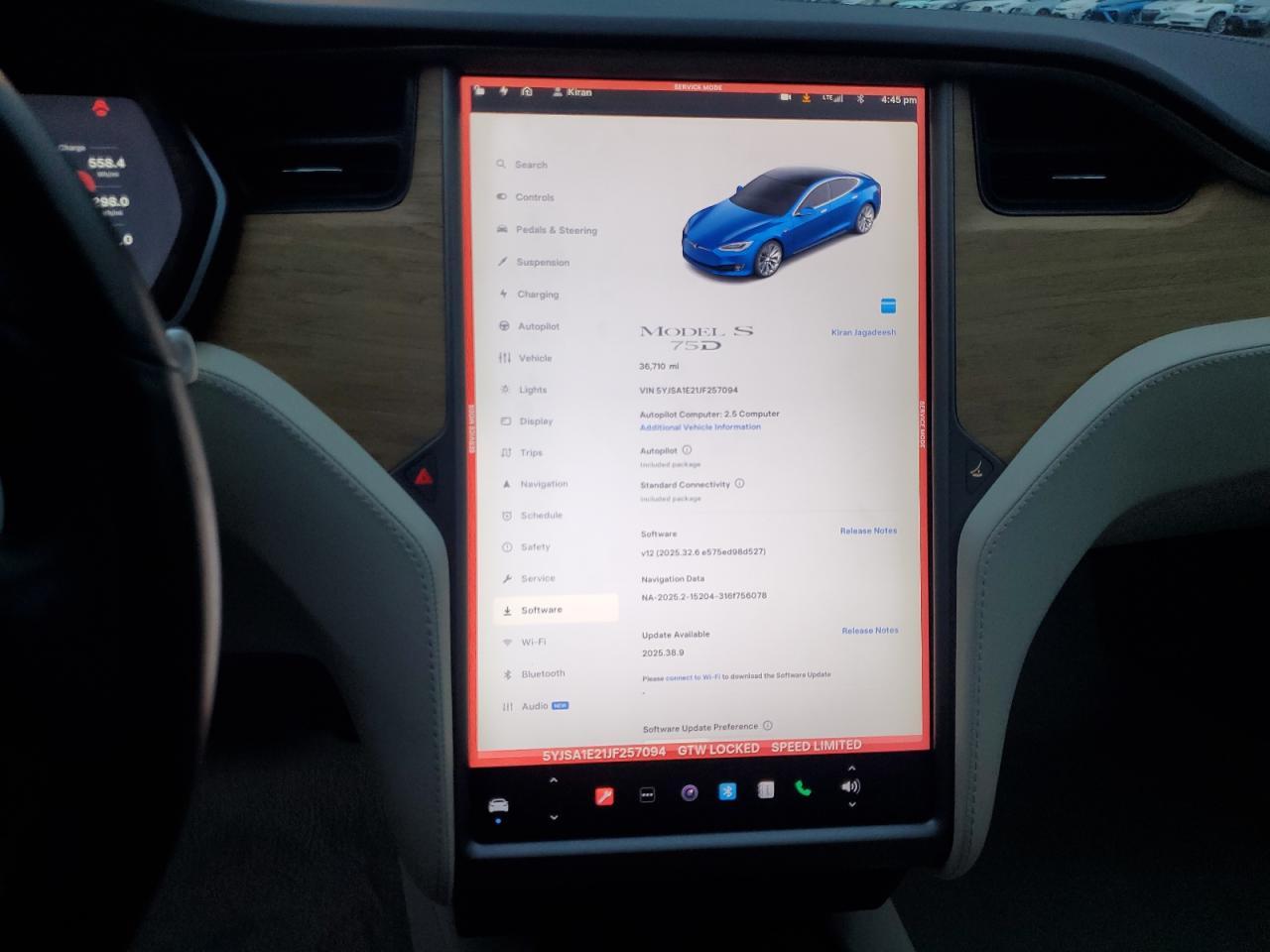 2018 TESLA MODEL S