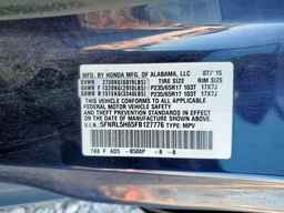 2015 HONDA ODYSSEY