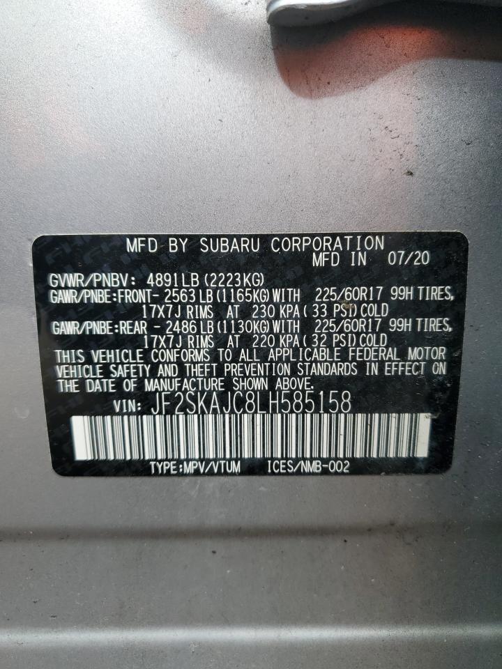 2020 SUBARU FORESTER