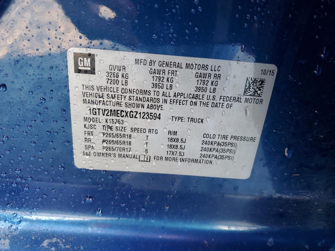 2016 GMC Sierra