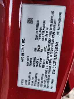 2020 TESLA MODEL 3