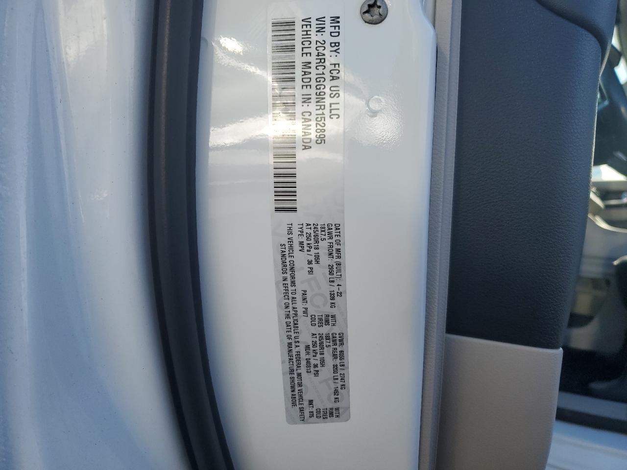 2022 CHRYSLER Pacifica