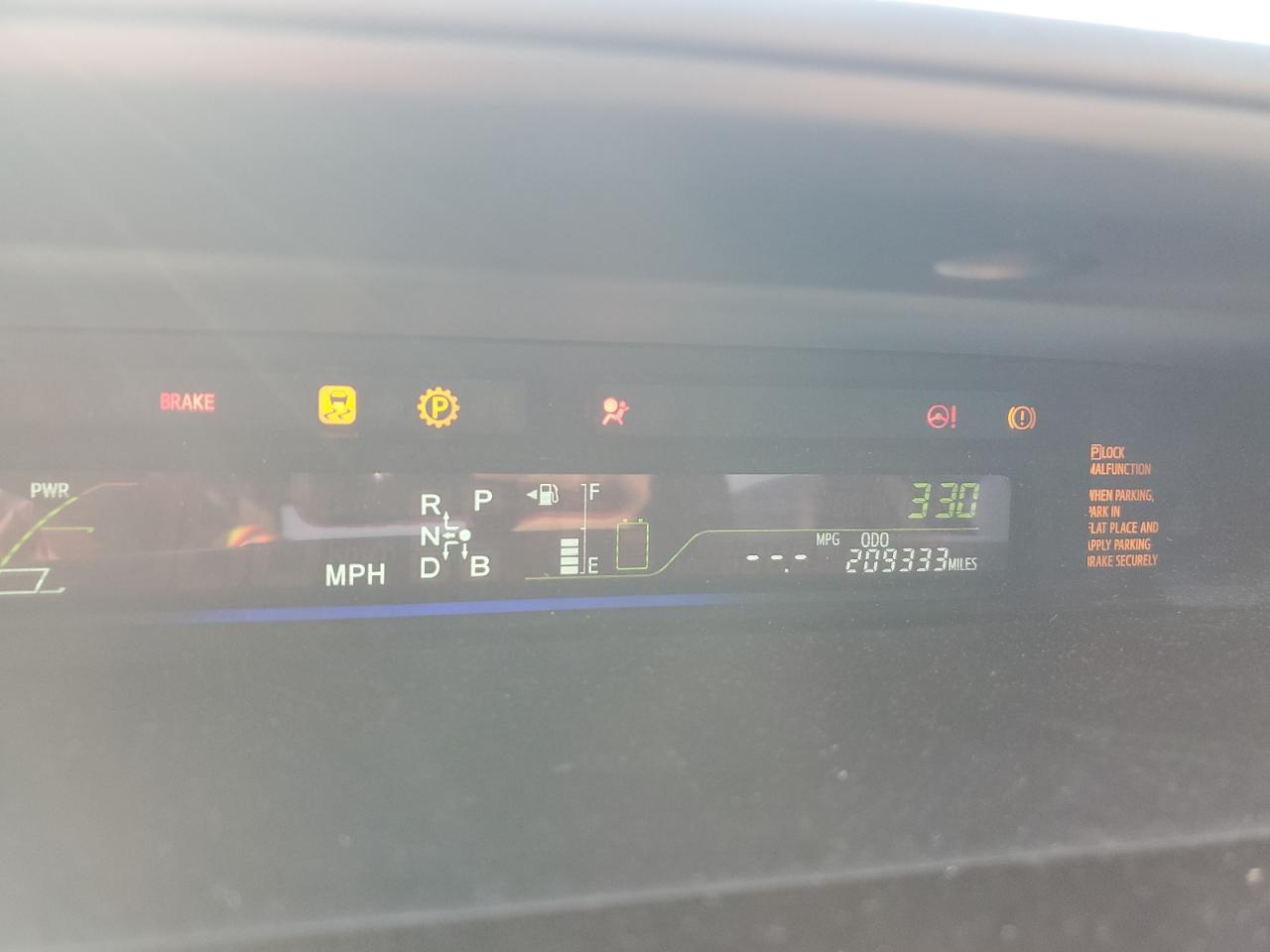 2012 TOYOTA PRIUS V