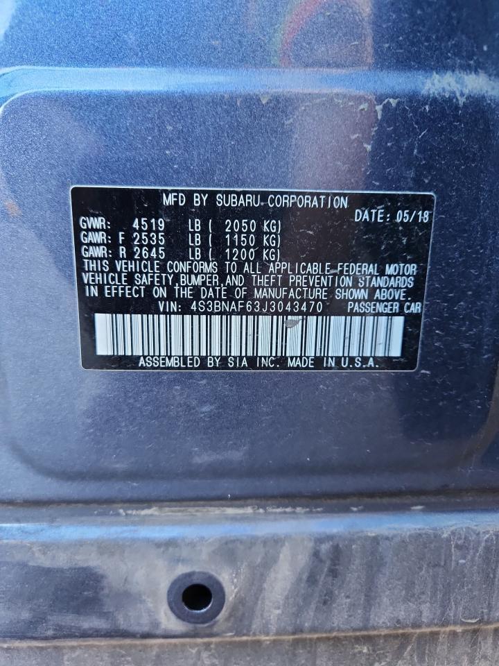 2018 SUBARU Legacy