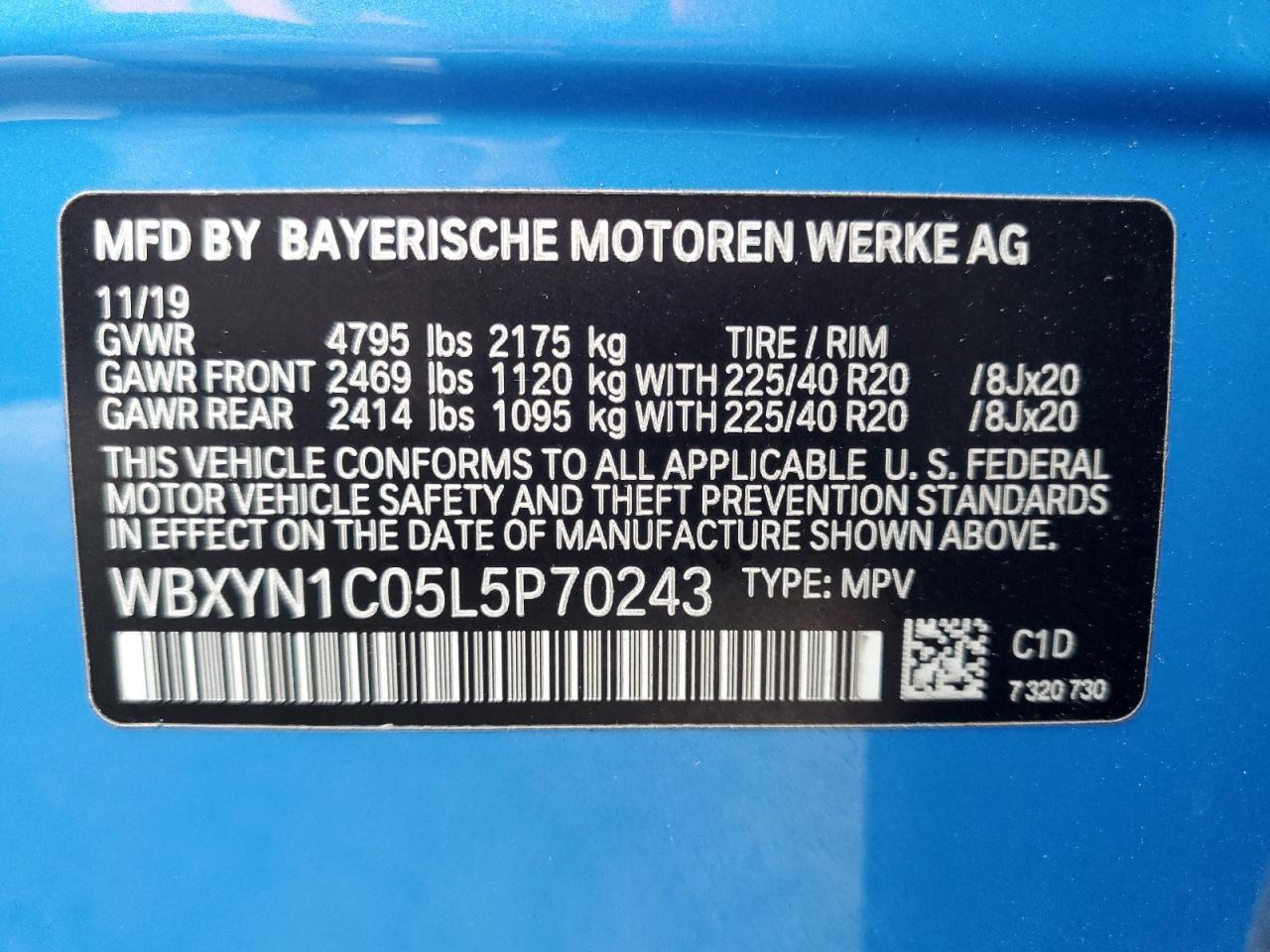 2020 BMW X2