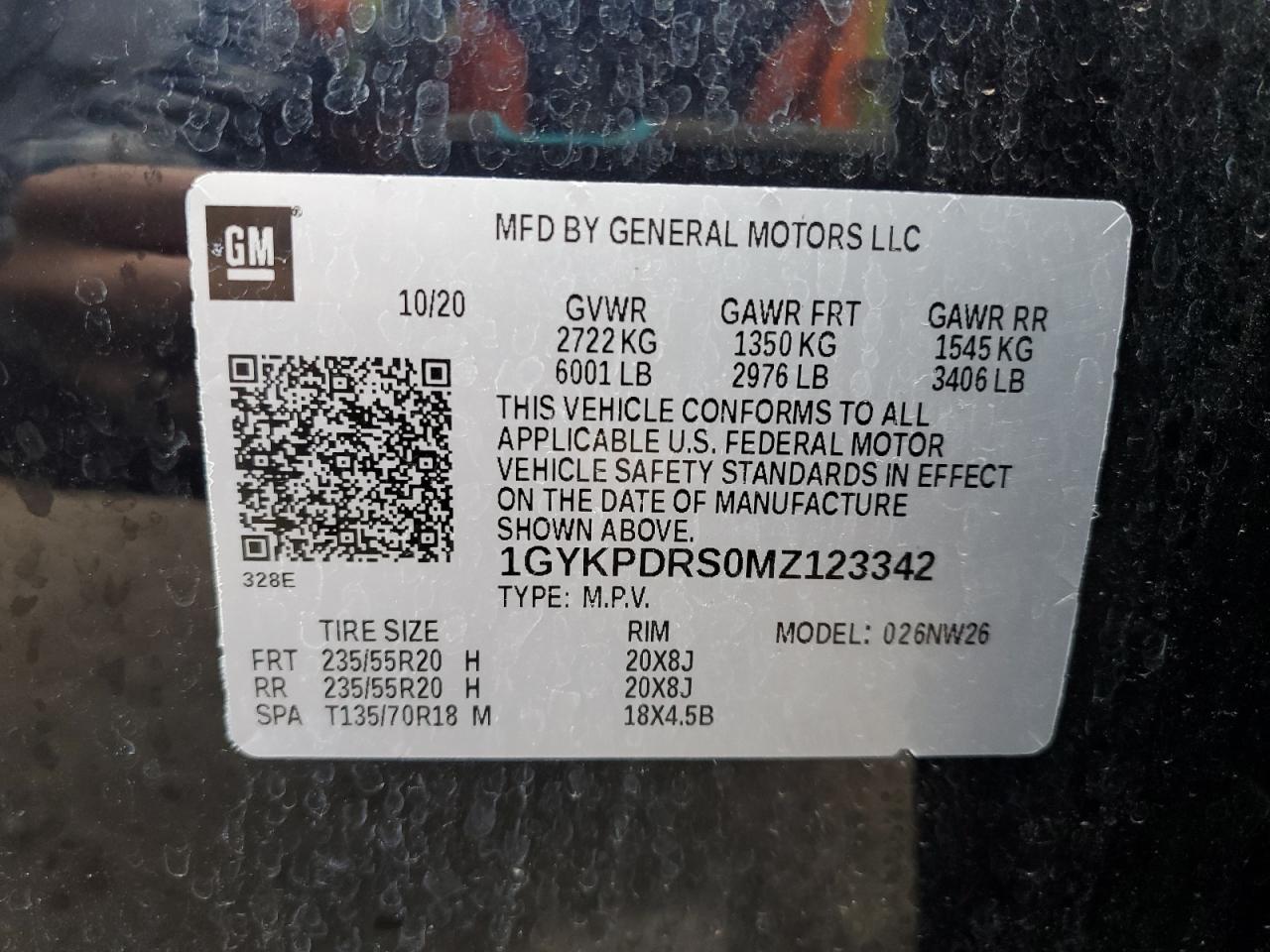 2021 CADILLAC XT6