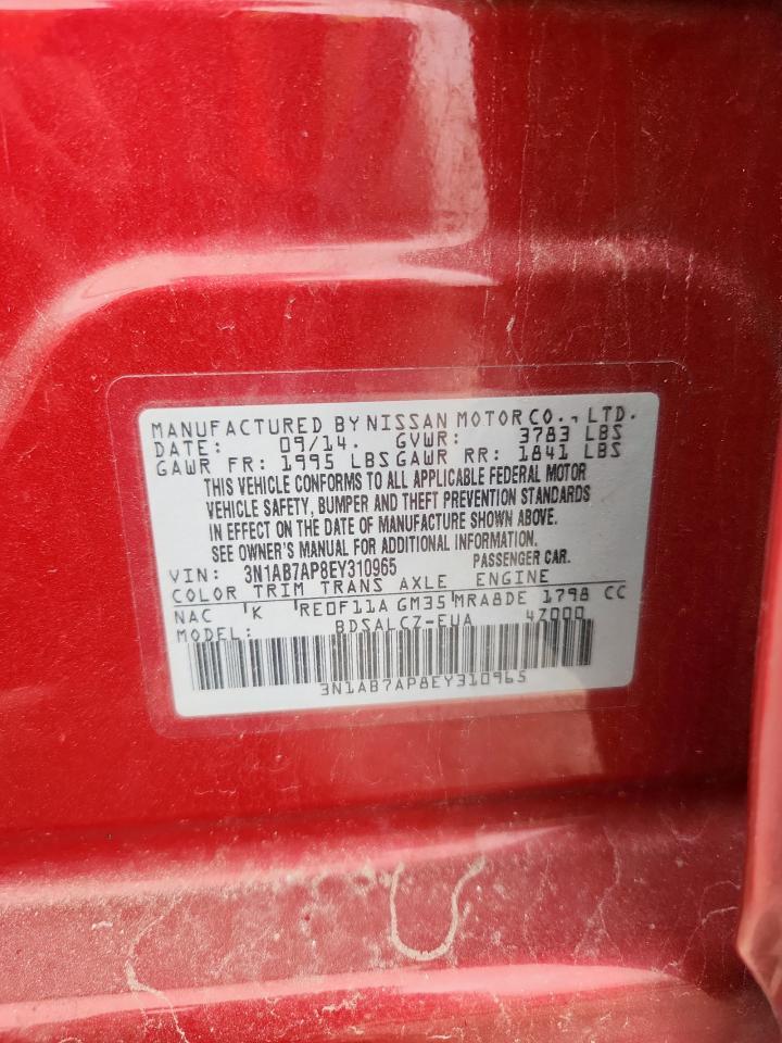 2014 NISSAN SENTRA