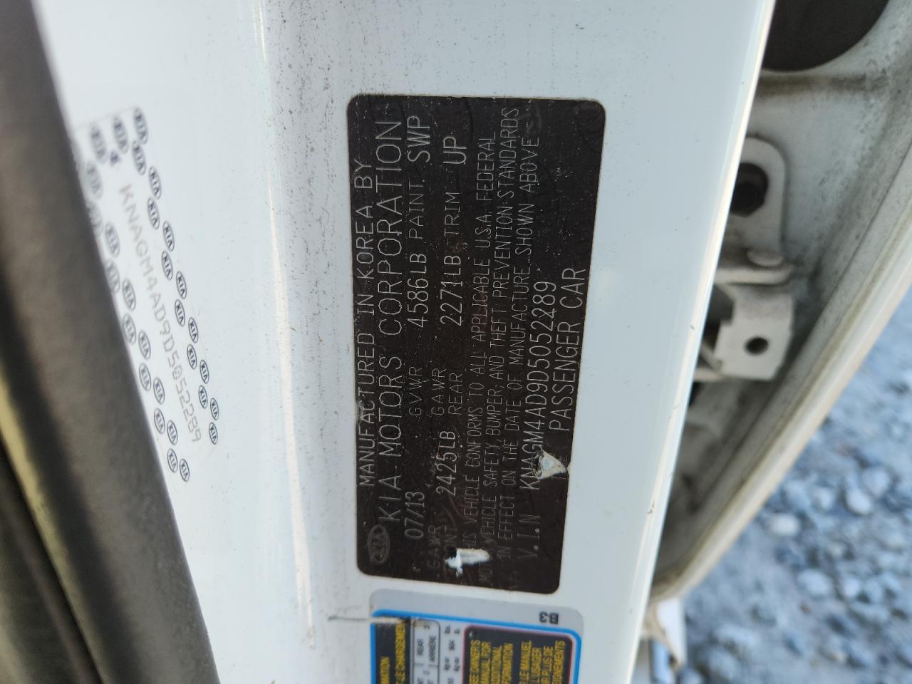 2013 KIA Optima Hybrid