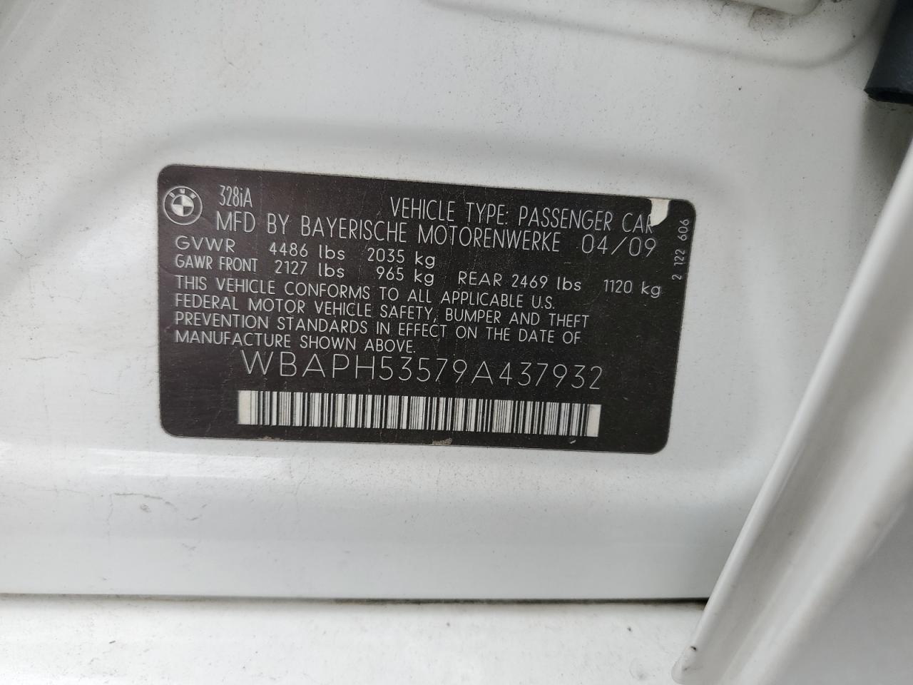 2009 BMW 3 SERIES