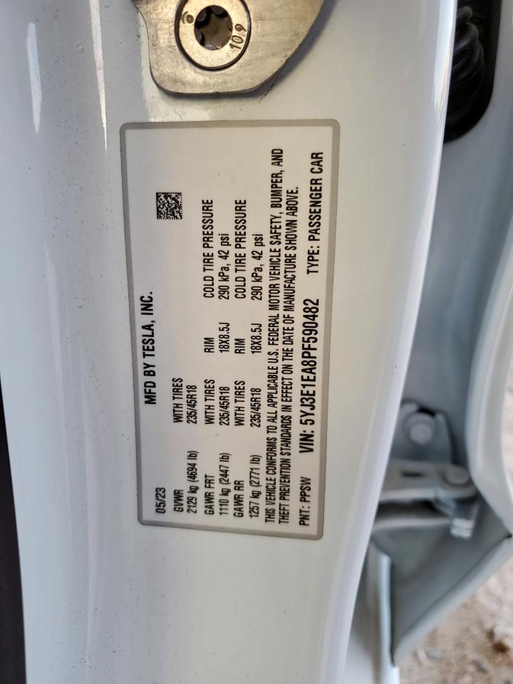 2023 TESLA MODEL 3
