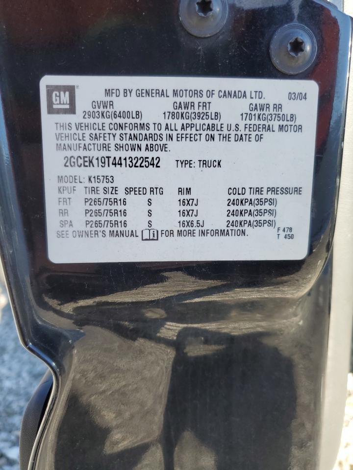 2004 CHEVROLET Silverado
