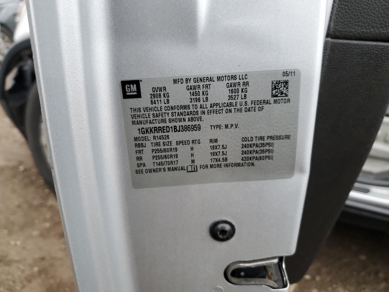 2011 GMC ACADIA