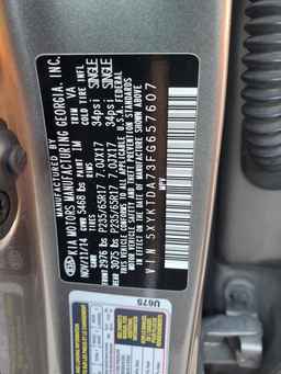 2015 KIA SORENTO