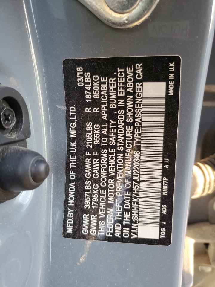 2018 HONDA CIVIC