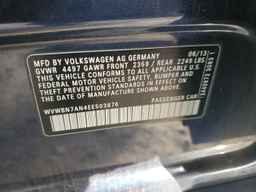 2014 VOLKSWAGEN CC