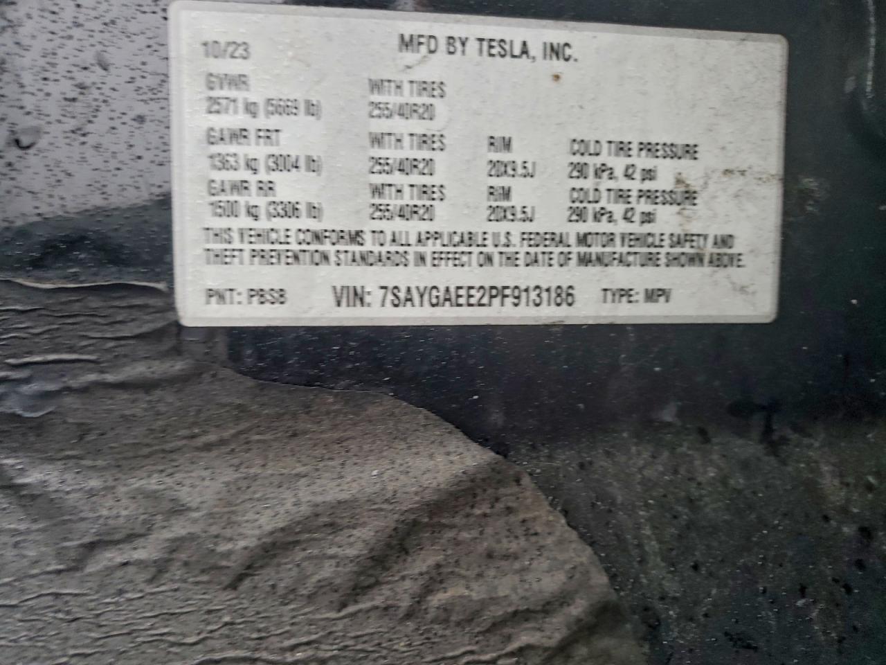 2023 TESLA MODEL Y