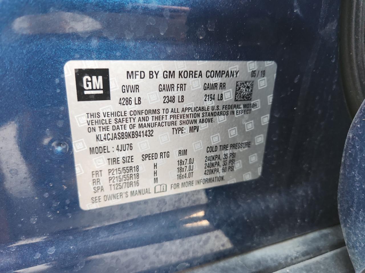 2019 BUICK ENCORE