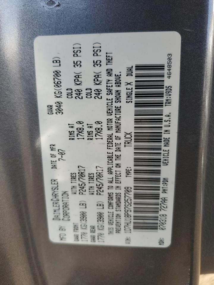 2007 DODGE RAM 1500