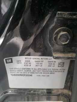 2012 BUICK LACROSSE