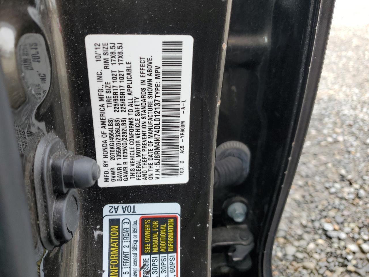 2013 HONDA CR-V
