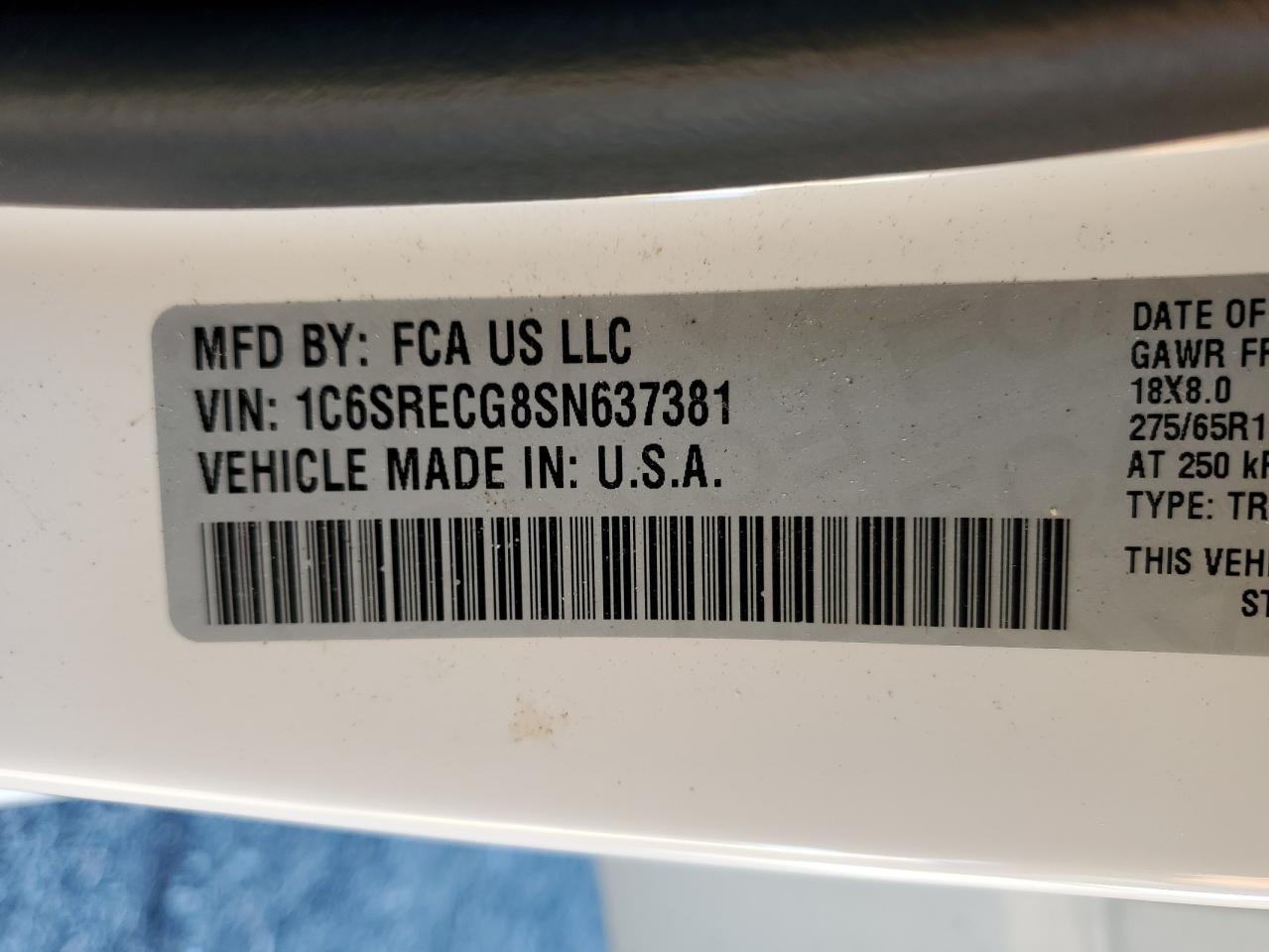 2025 RAM 1500