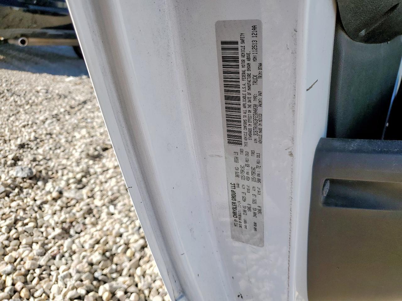 2015 RAM ProMaster 1500