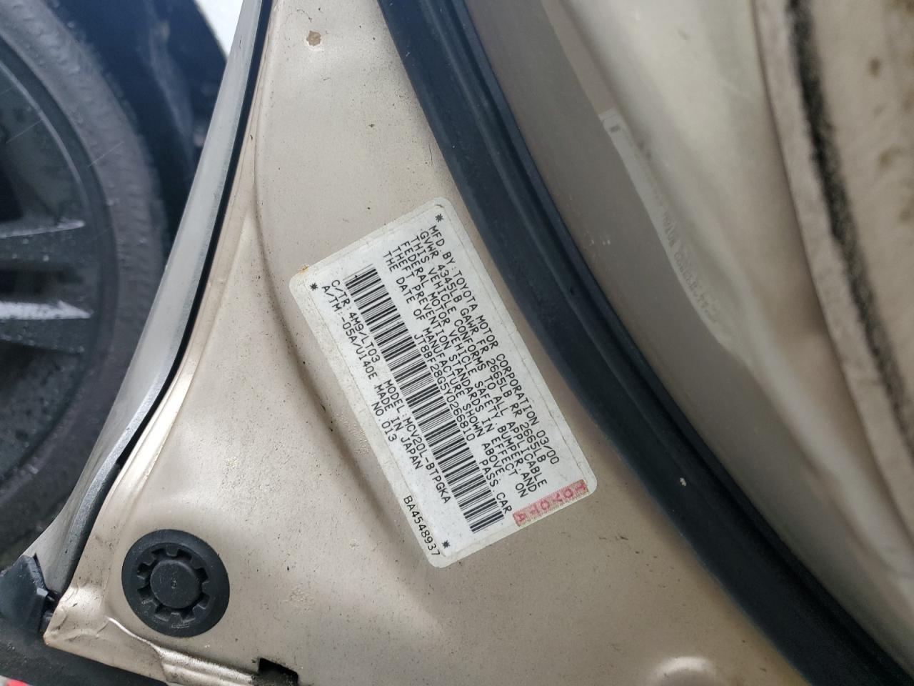 2000 LEXUS Es 300