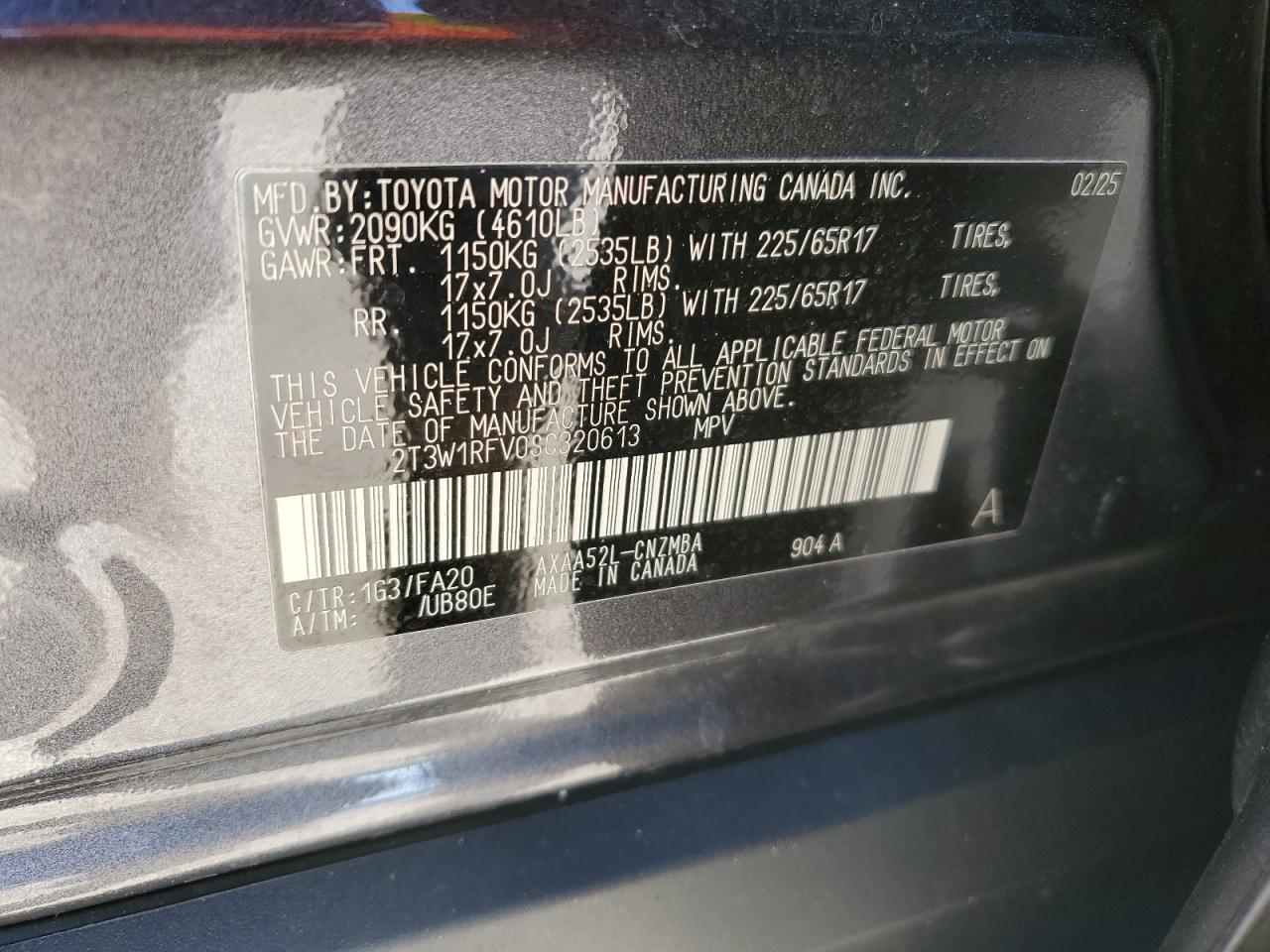 2025 TOYOTA RAV4