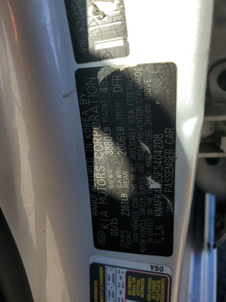 2015 KIA FORTE