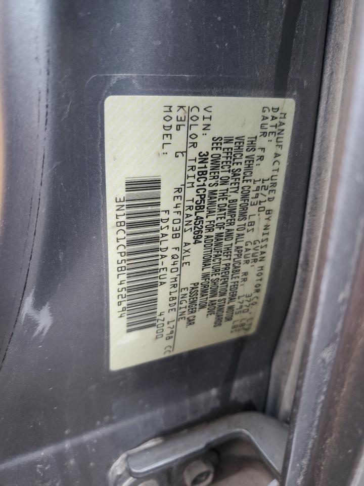 2011 NISSAN VERSA