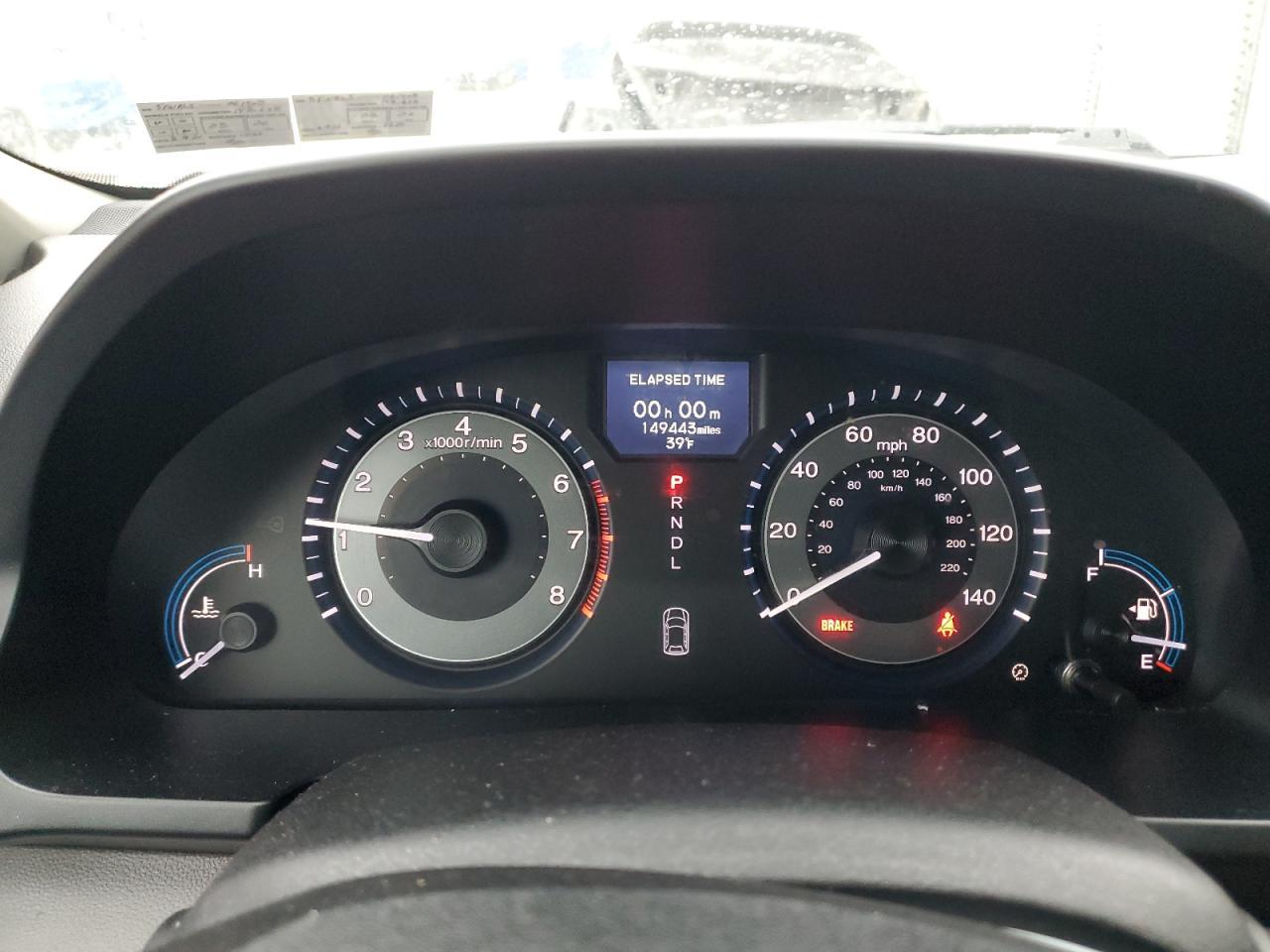 2012 HONDA ODYSSEY