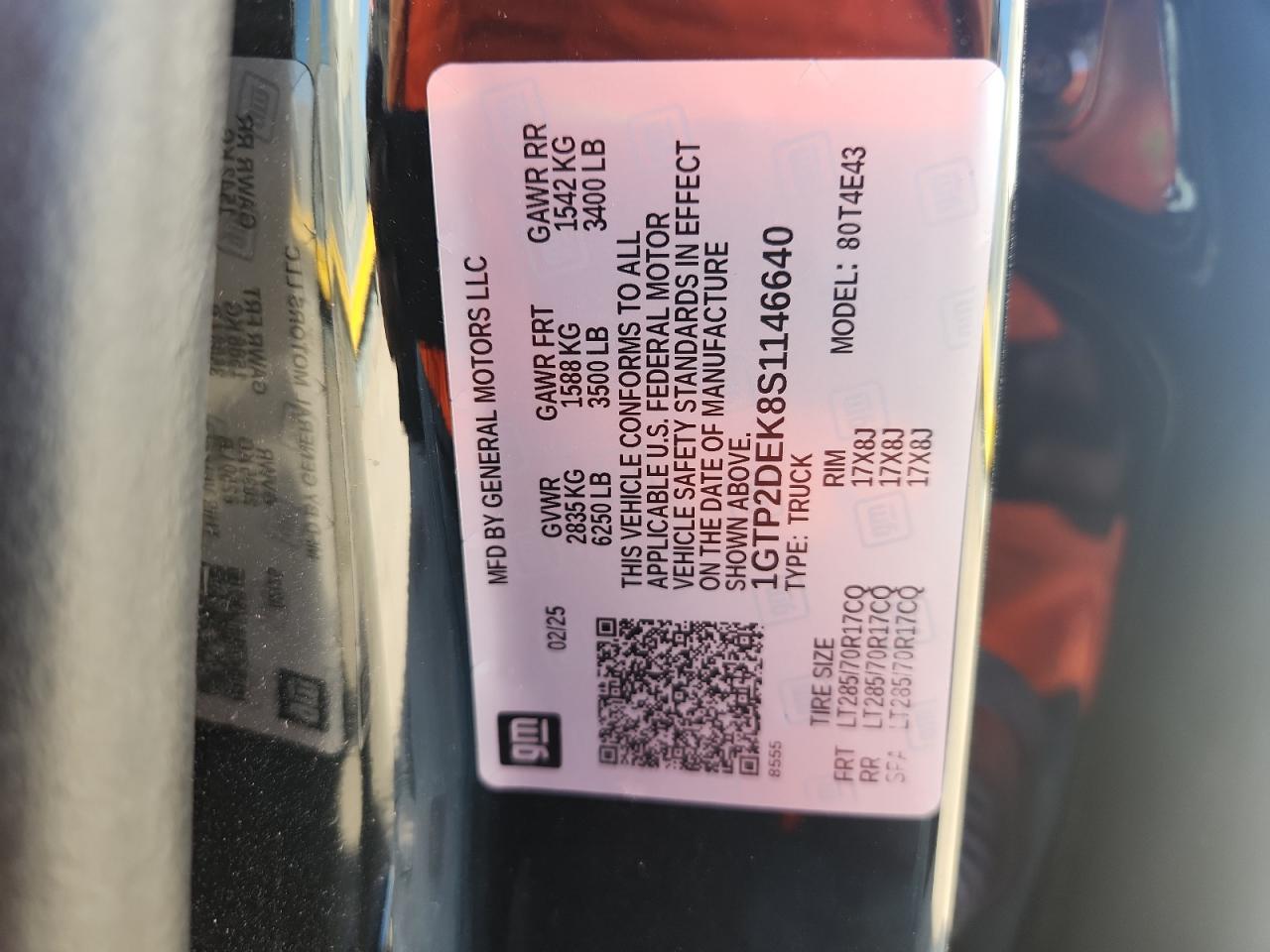2025 GMC CANYON